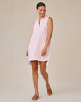SLEEVELESS A-LINE DRESS