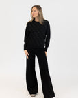 BIANCA JEWEL STUDDED CREW NECK PULLOVER