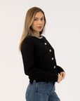 BOWIE CRYSTAL TRIM JACKET