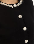 BOWIE CRYSTAL TRIM JACKET