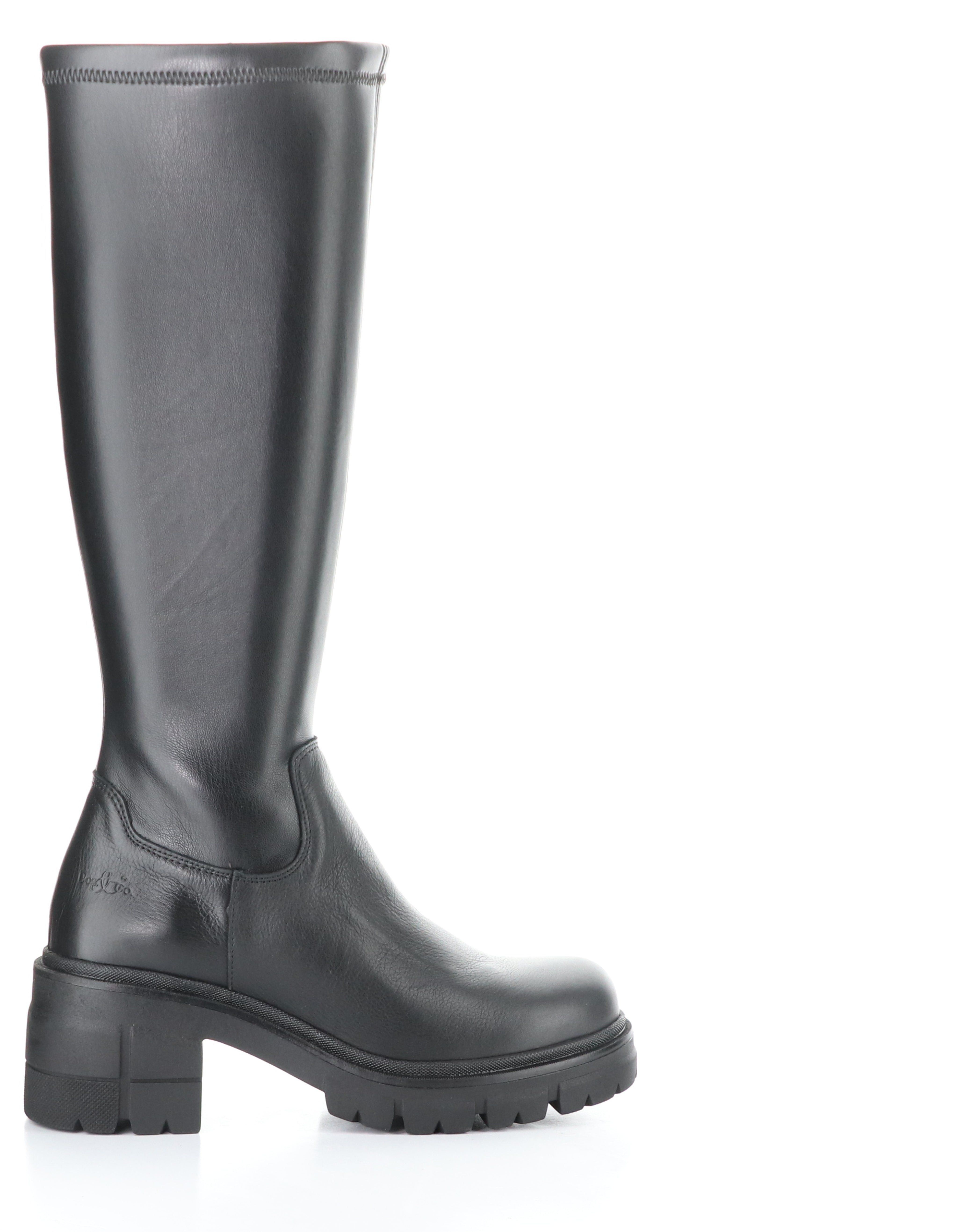 BRENNA TALL LUG SOLE BOOT