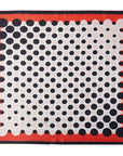 POLKA DOT SQUARE SCARF