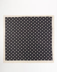 POLKA DOT SQUARE SCARF