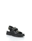 CIPHER BIG BUCKLES SLINGBACK SANDAL
