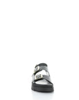 CIPHER BIG BUCKLES SLINGBACK SANDAL