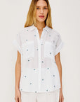 CITO BLUEBELL CARNATIONS SHORT SLEEVE SHIRT