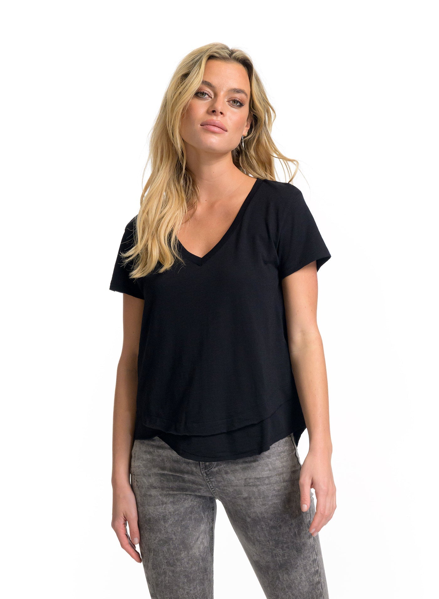 Ava Scoop Neck Tee Ava Scoop Neck Tee