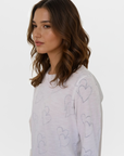 DOUBLE HEARTS LONG SLEEVE PERFECT TEE
