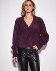 CORDELIA EYELASH CARDIGAN