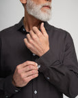 WEAVE PRINT TWILL SHIRT