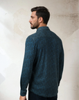 COUNTRY WEAVE KNIT LONG SLEEVE SHIRT