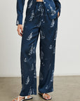 DAMANI SAILBOATS DRAWSTRING PANTS