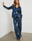 DAMANI SAILBOATS DRAWSTRING PANTS