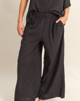 FLOWY WIDE LEG PANT