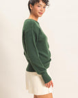 OFF THE SHOULDER SWEATER