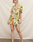 TROPICAL CITRUS SHORTS