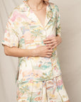 RESORT VISTA NOTCH COLLAR SHORT SLEEVE SHIRT