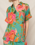 BIRDS & BLOOMS SHORT SLEEVE SHIRT