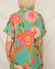 BIRDS & BLOOMS SHORT SLEEVE SHIRT