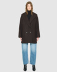 *COMING SOON* ELLIE HOODED HERRINGBONE WOOL COAT
