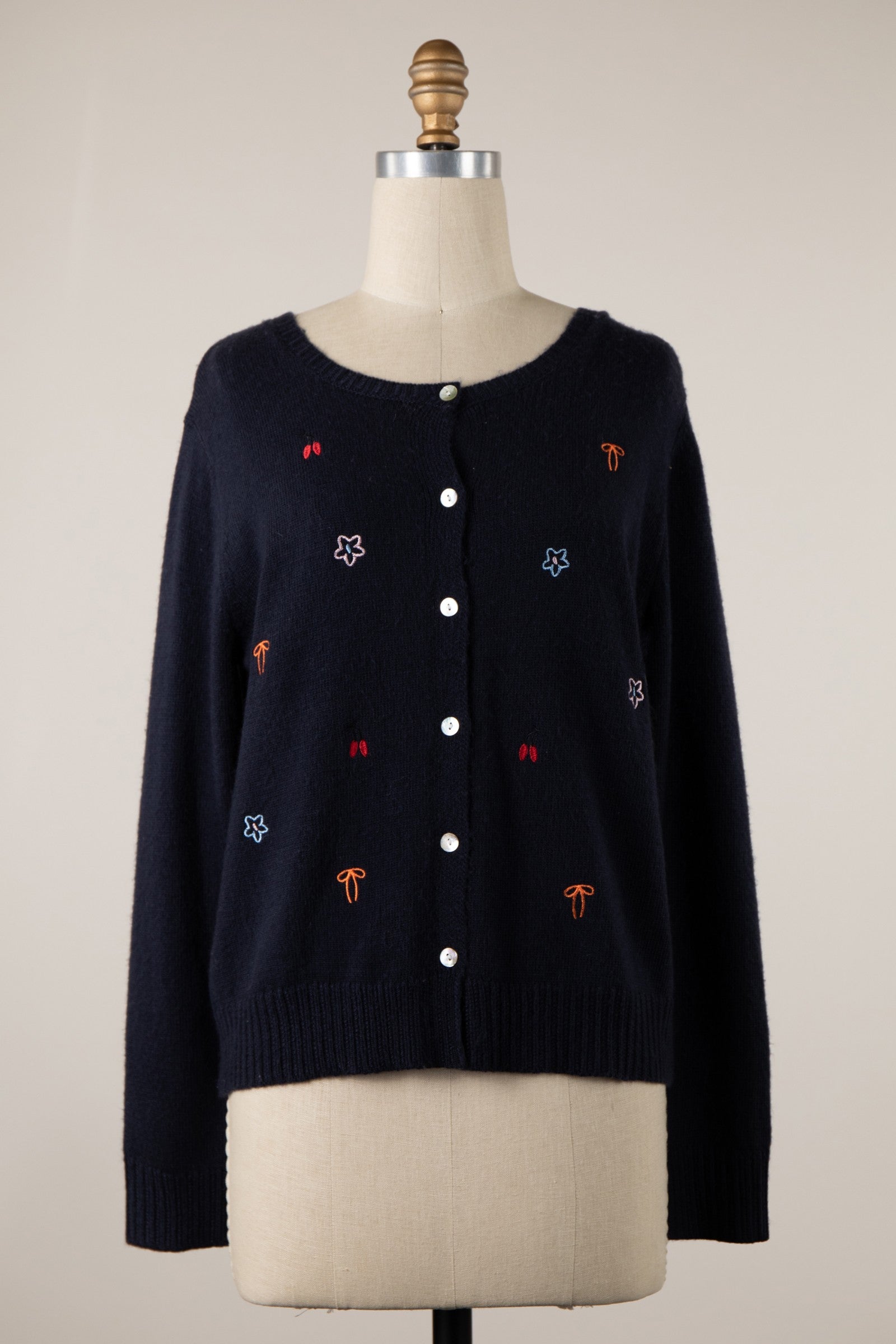 EMBROIDERED CARDIGAN