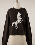 BUCKING BRONCO SWEATER