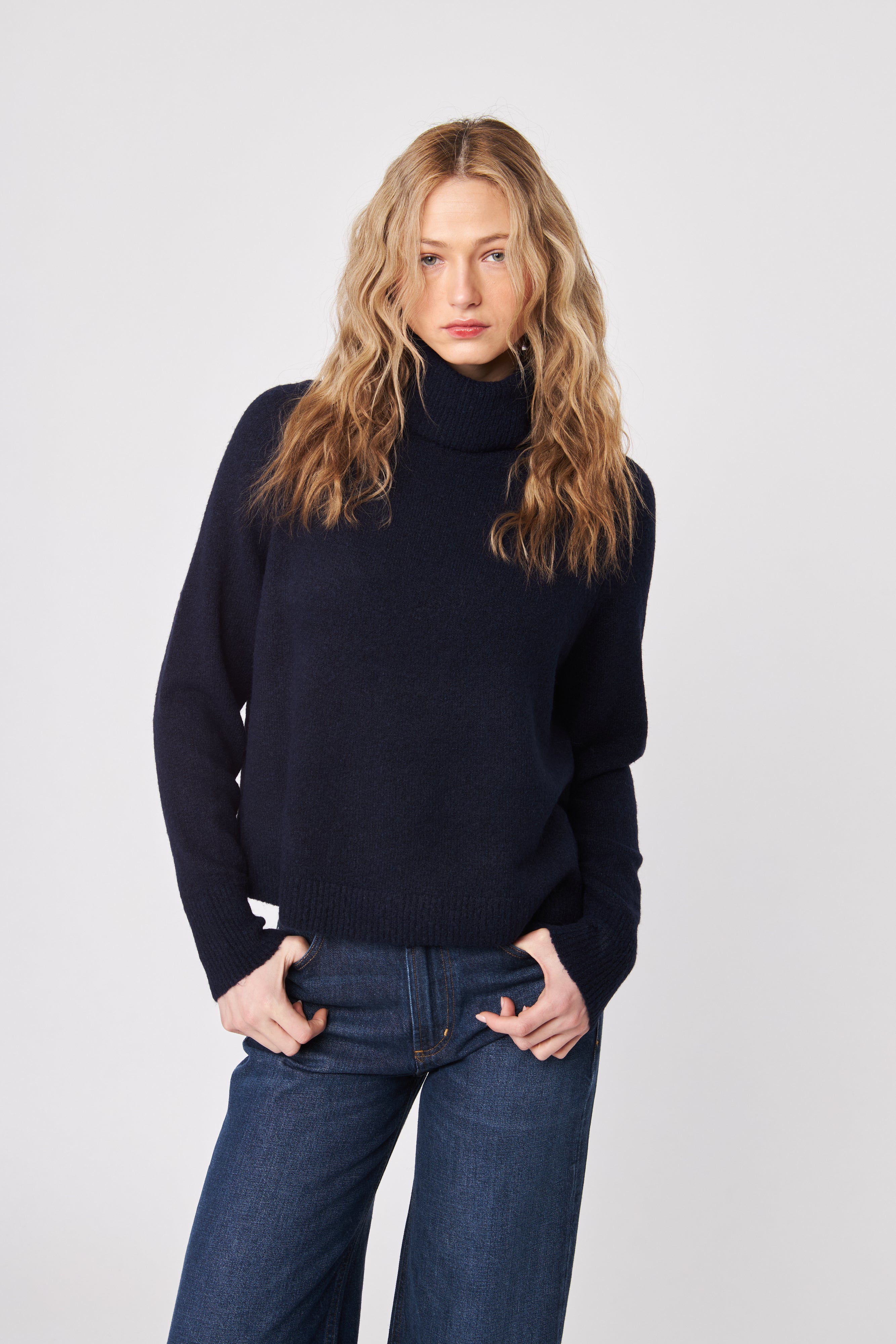 EMMETT SLOUCH NECK SWEATER