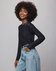 CECELIA FLORAL LONG SLEEVE TEE