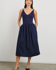 FRANCA TISSUE JERSEY SUNDRESS