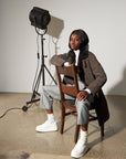 FRANKIE REVERSIBLE SHEARLING COAT