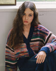 COLOUR MIX CARDIGAN
