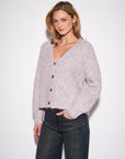 HAWKINS RIBBED CARDIGAN