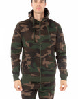 CAMO ZIP HOODIE