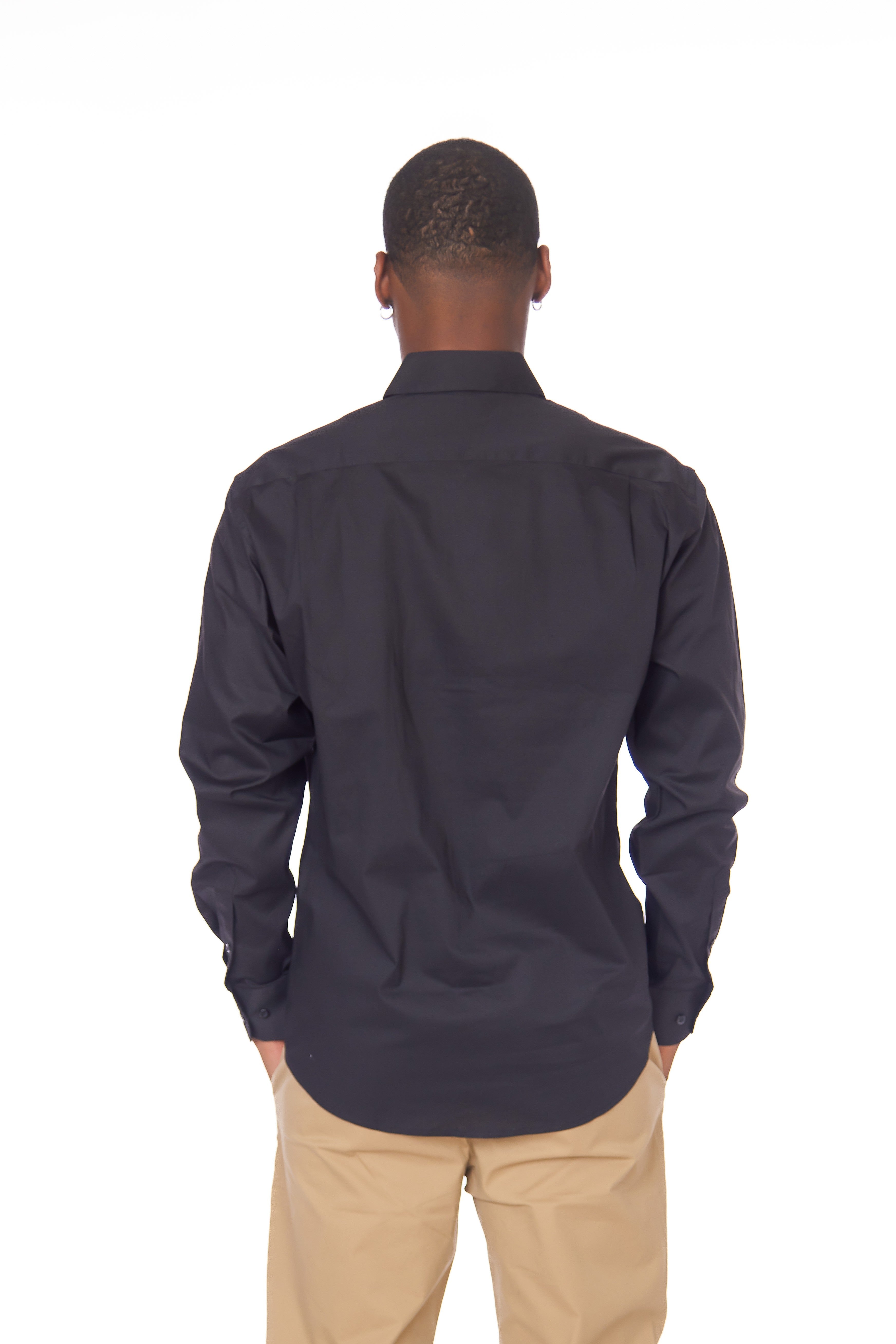 LONG SLEEVE BUTTON UP SHIRT