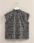 DITSY FLORAL CAP SLEEVE BLOUSE