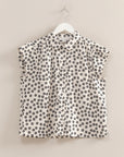 DITSY FLORAL CAP SLEEVE BLOUSE