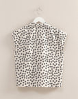 DITSY FLORAL CAP SLEEVE BLOUSE