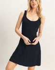 PRINCESS SEAM MINI DRESS