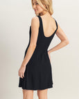 PRINCESS SEAM MINI DRESS