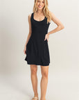 PRINCESS SEAM MINI DRESS