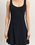 PRINCESS SEAM MINI DRESS