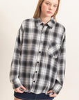 PLAID FLANNEL SHIRT
