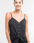 WINDOW PANE TIE FRONT TANK