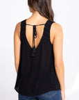 BRAIDED DETAIL RAYON TANK