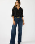 FLORAL RAGLAN SLEEVE BLOUSE