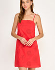 SEASIDE EMBROIDERED DRESS