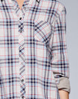 SINGLE POCKET PLAID SHIRT