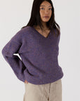 JAX MARLED V-NECK SWEATER