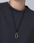 EGRET ROPE NECKLACE