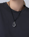 EGRET ROPE NECKLACE